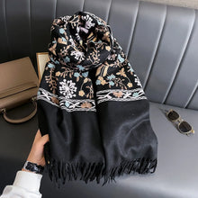 Load image into Gallery viewer, Cashmere Scarf Embroidery
