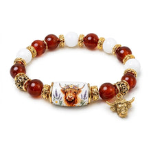 Load image into Gallery viewer, Meaningful Inspirational Charm Beaded Bracelet

