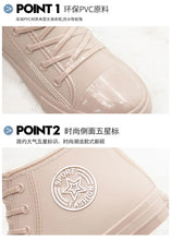 Load image into Gallery viewer, Warm Womens Rain Shoes With Fur
