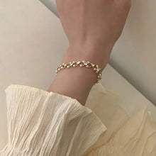 Load image into Gallery viewer, New Luxury Zircon Double Layer Silver Colour Bracelet
