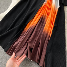 Load image into Gallery viewer, Retro Print Pleated Dress
