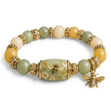 Load image into Gallery viewer, Meaningful Inspirational Charm Beaded Bracelet
