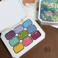 Load image into Gallery viewer, 9-grid color painting glue
