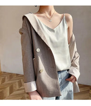 Load image into Gallery viewer, 100 silk real  slim v-neck  camisole
