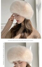 Load image into Gallery viewer, Women&#39;s Imitation Fur Fox Pullover Hat
