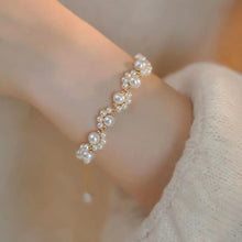 Load image into Gallery viewer, New Luxury Zircon Double Layer Silver Colour Bracelet

