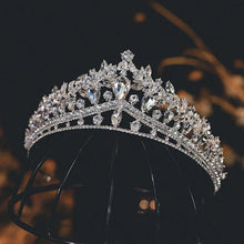 Load image into Gallery viewer, Luxury Crystal Bridal Tiaras
