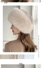 Load image into Gallery viewer, Women&#39;s Imitation Fur Fox Pullover Hat
