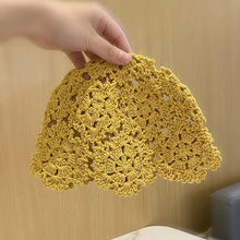Load image into Gallery viewer, Knitted Hat Hollowed Out Knitted Hat
