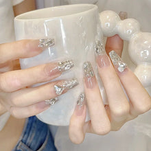 Load image into Gallery viewer, 24Pcs Medium Long Acrylic  Press On Nail
