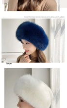 Load image into Gallery viewer, Women&#39;s Imitation Fur Fox Pullover Hat

