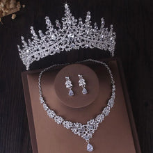 Load image into Gallery viewer, Luxury  Rhinestone Tiaras Crown
