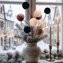 Load image into Gallery viewer, Christmas Tree Foam Ball Ornaments
