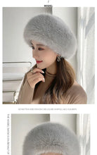 Load image into Gallery viewer, Women&#39;s Imitation Fur Fox Pullover Hat
