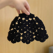 Load image into Gallery viewer, Knitted Hat Hollowed Out Knitted Hat
