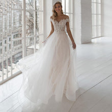 Load image into Gallery viewer, A-line Bohemian Wedding Dresses
